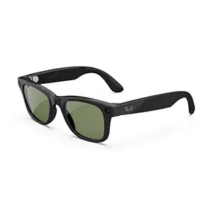 Ray-Ban | Meta Wayfarer (Gen 2) - Shiny Black, Green Lenses